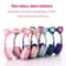 Foldable Cat Ear Bluetooth Headphones With LED Lights And Mic 5