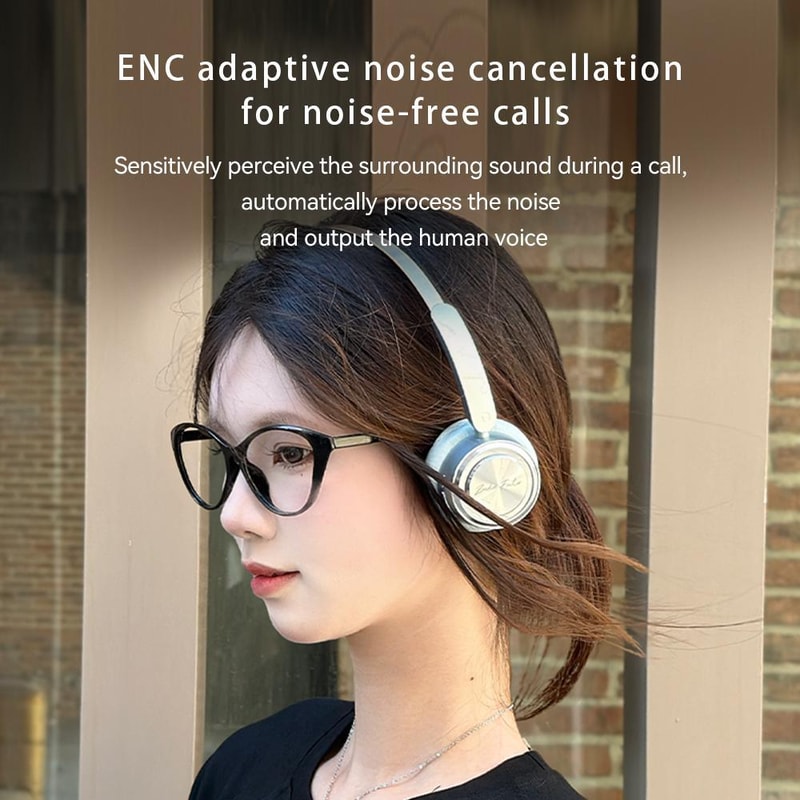 Mini Open-Ear Noise Cancelling Bluetooth Headphones HiFi Sound