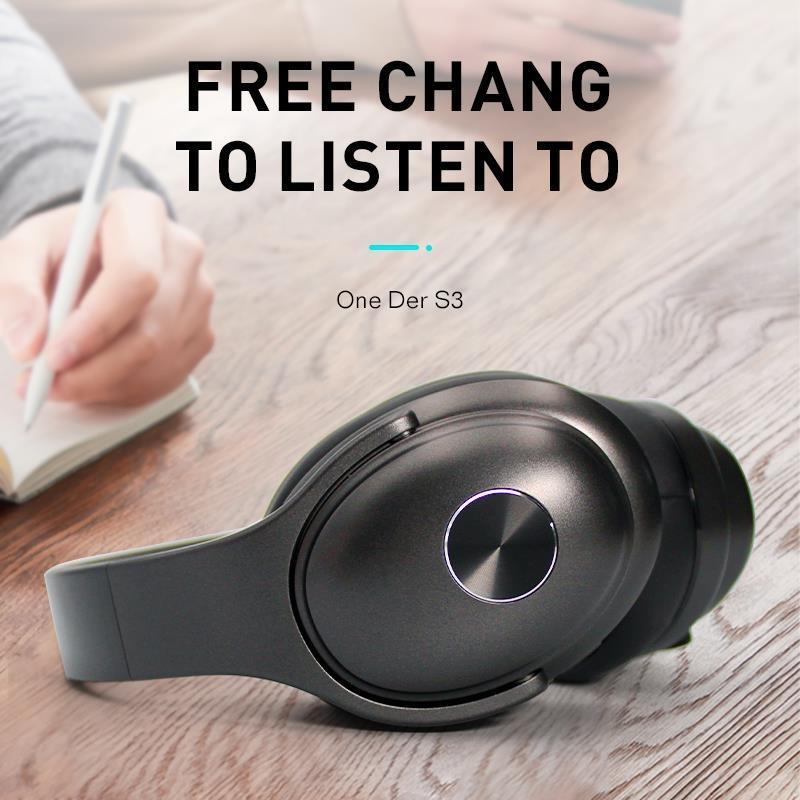 Wireless Bluetooth Headphone Speaker Noise Cancelling Over Ear Stereo 1