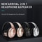 Wireless Bluetooth Headphone Speaker Noise Cancelling Over Ear Stereo 8