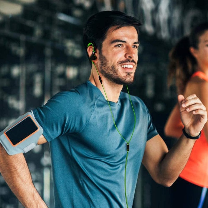 Running Earbuds With Earhook Wired Sport Headphones For Gym Jogging 6