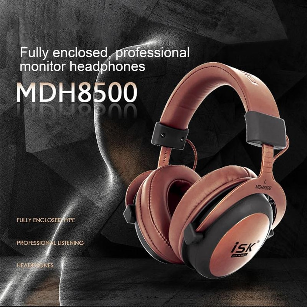 Professional NoiseCanceling Studio Headphones With Stereo Monitor 8
