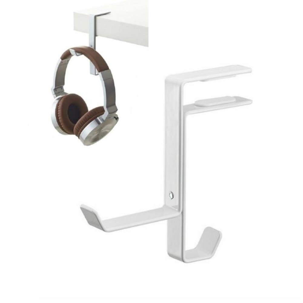 Premium Desktop Headphone Stand Metal Bag Hook For Headsets 7