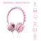 Cute Cartoon Wired Headphones With Microphone For Kids 2
