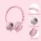 Cute Cartoon Wired Headphones With Microphone For Kids 4
