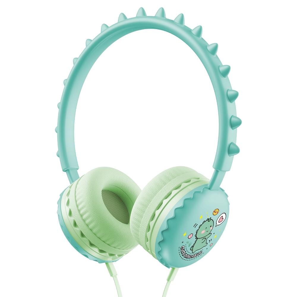 Cute Cartoon Wired Headphones With Microphone For Kids 6