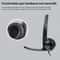 Wired Headset with Noise Cancelling Microphone Stereo Comfort