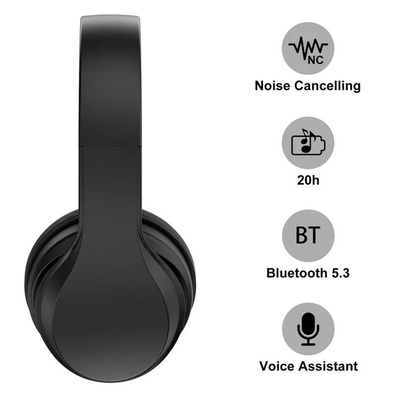 Gaming Noise-Canceling Bluetooth Wireless Headset