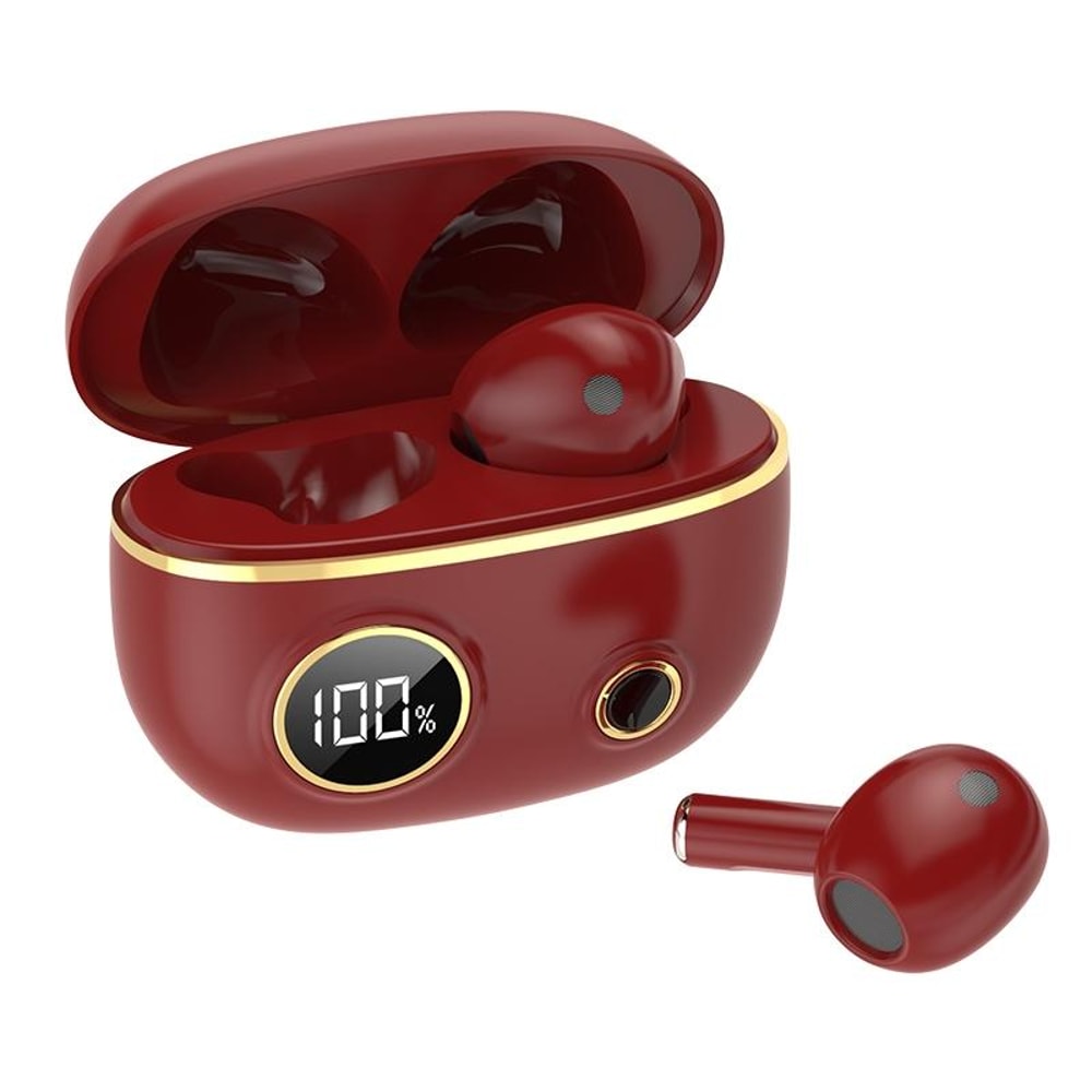 TWS Bluetooth Noise Canceling Earphones Waterproof 9D Stereo Sports Headphones With Charging Case 1