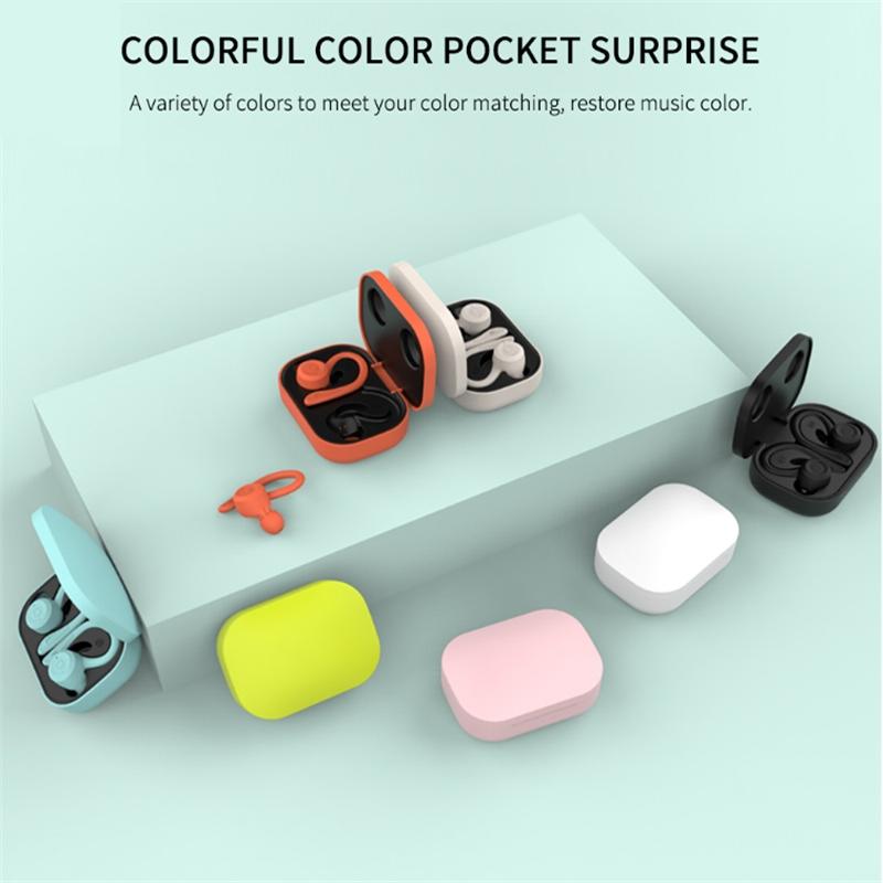 Wireless Sports Headphones With NoiseCancelling Earphones Charging Case 9