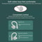 Wireless Sports Headphones With NoiseCancelling Earphones Charging Case 7