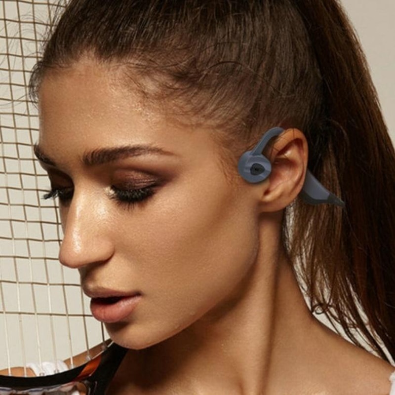 Bone Conduction Wireless Earphones Waterproof Bluetooth