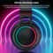 Colorful LED Bluetooth Headphones Foldable Wireless HiFi Stereo Headset with Mic