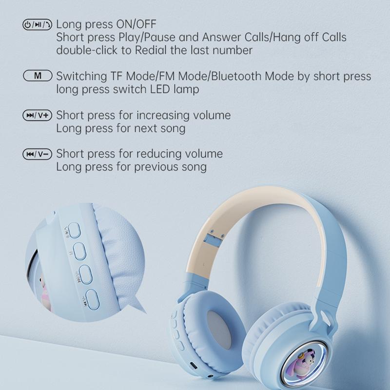 Monster Kids OverEar Bluetooth Headphones Safe Comfortable Fun 5