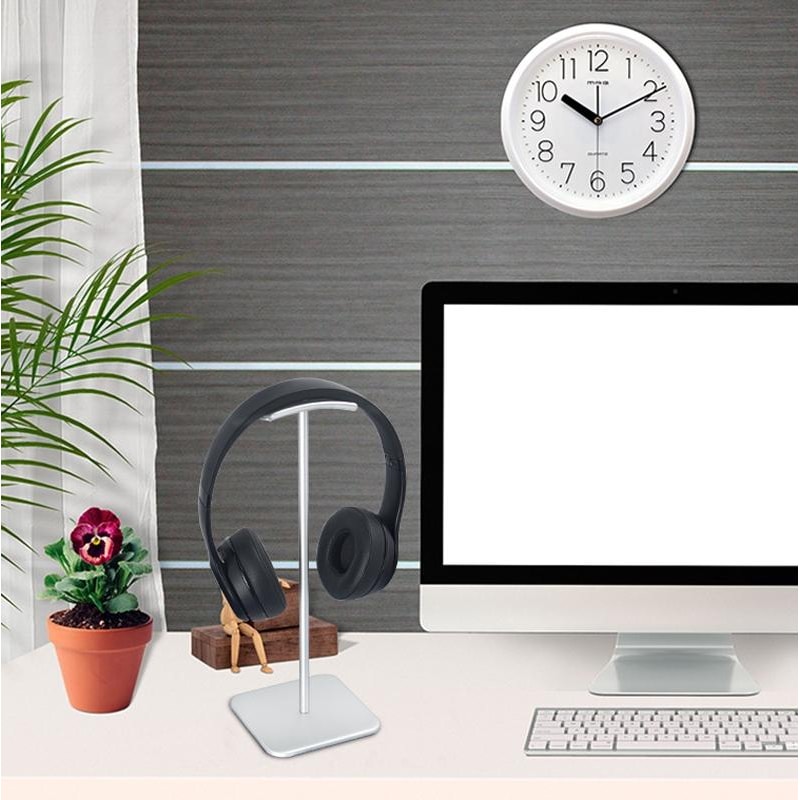 Aluminum Alloy Headphone Hanger Premium Earphone Holder Desk Organizer 10