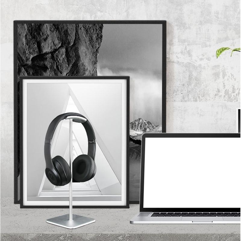 Aluminum Alloy Headphone Hanger Premium Earphone Holder Desk Organizer 11