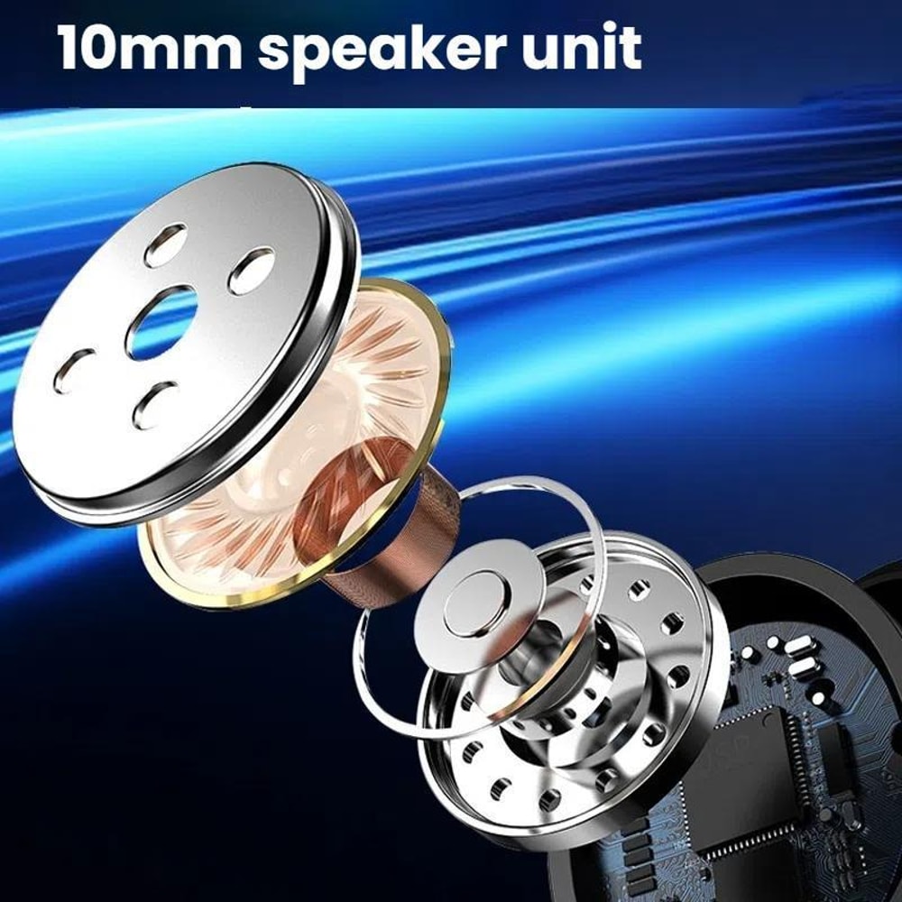 Bluetooth Sports Earpiece SingleEar ClipOn Headphones For Running 6