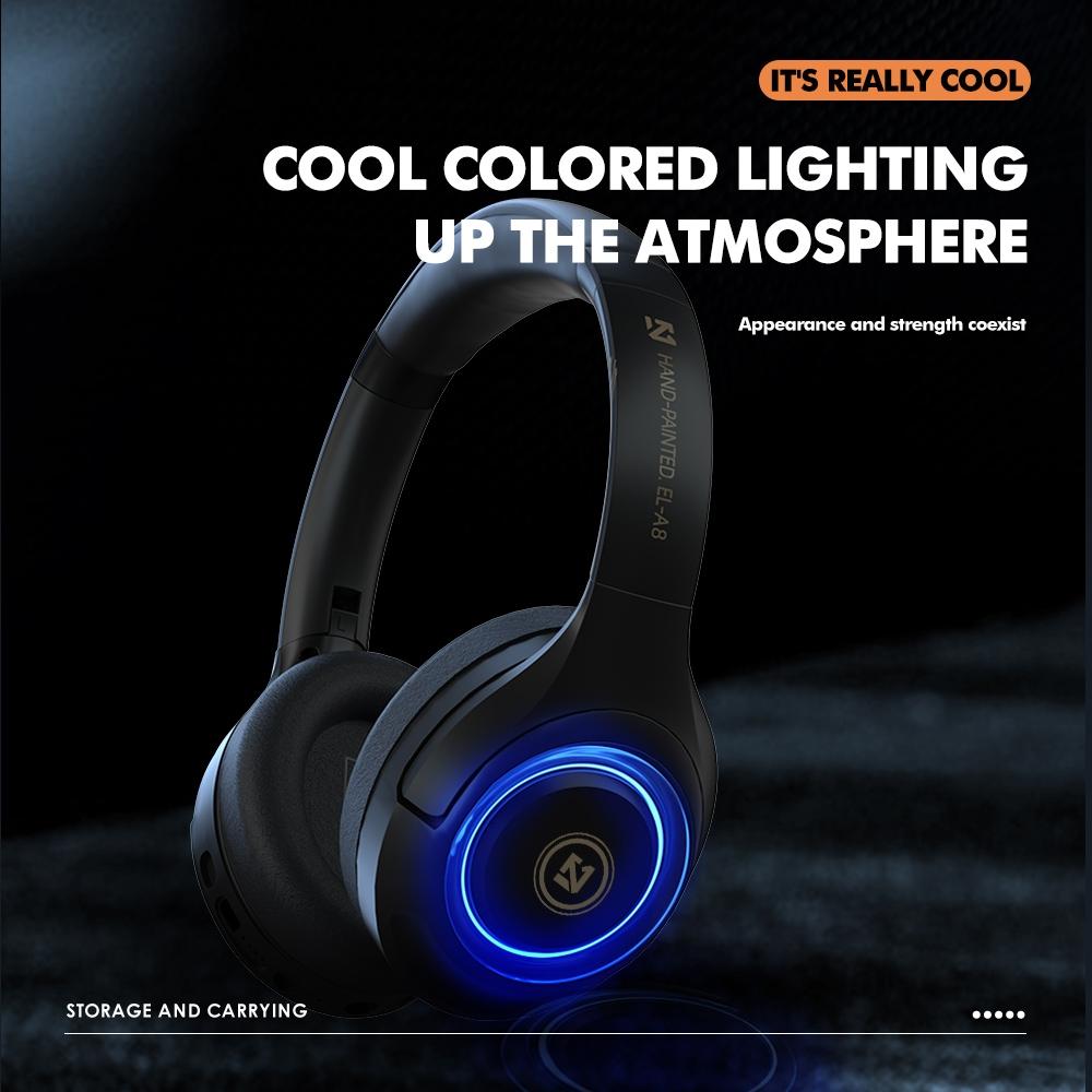 Wireless Gaming Headset With OverEar Stereo Clear Microphone 3