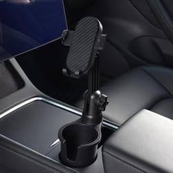 car centre rotating mobile phone & cup holder