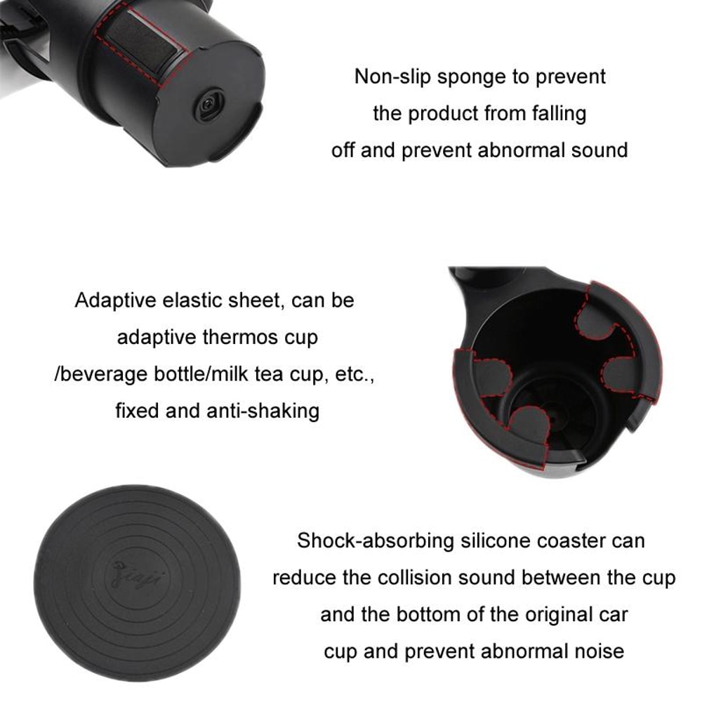 Car Centre Rotating Mobile Phone Cup Holder 2