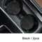 Premium Anti Slip Car Cup Holder Coasters Luxury Interior Protection Set 5