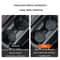 Premium Anti Slip Car Cup Holder Coasters Luxury Interior Protection Set 4