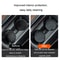 Premium Anti Slip Car Cup Holder Coasters Luxury Interior Protection Set 4