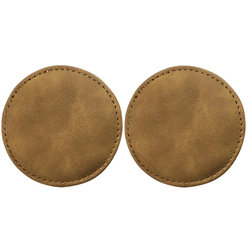 Premium Anti Slip Car Cup Holder Coasters Luxury Interior Protection Set 8