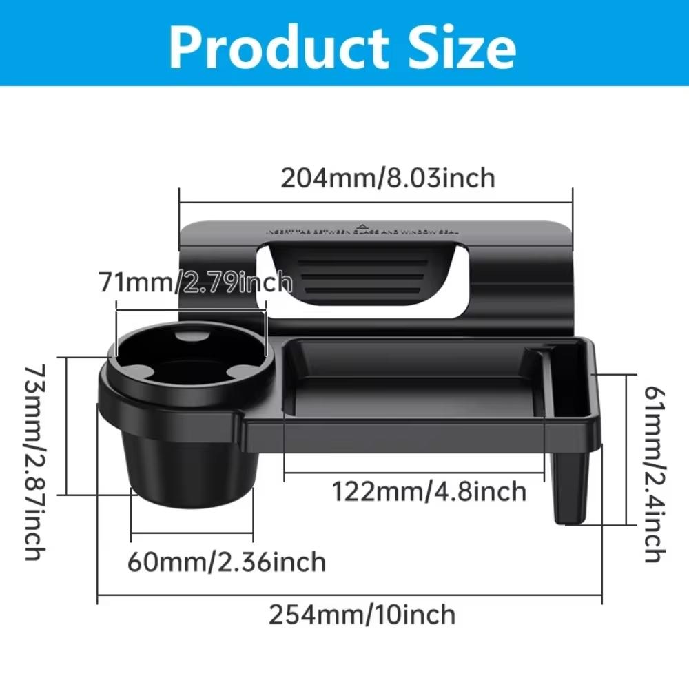 Car Cup Holder Door Frame Storage Phone Organizer 6