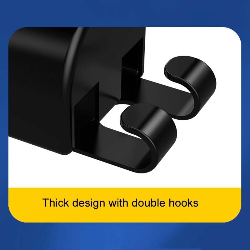 Premium 2-in-1 Car Cup Holder & Backseat Hook for Vehicle Organization