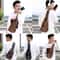 Waterproof PU Leather Mens Shoulder Bag With USB Charging Port 6