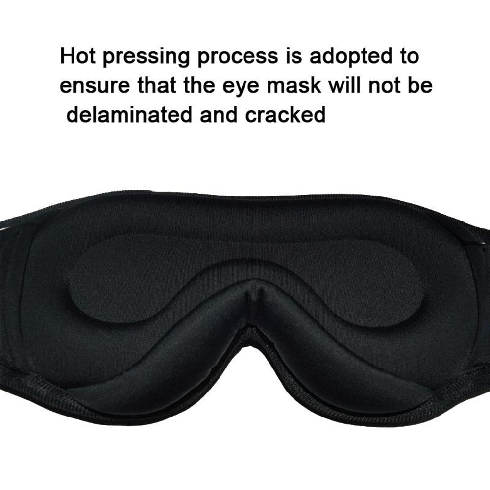 3D Wireless Bluetooth Sleep Mask With Music Headphones Comfortable Sleep Aid 2