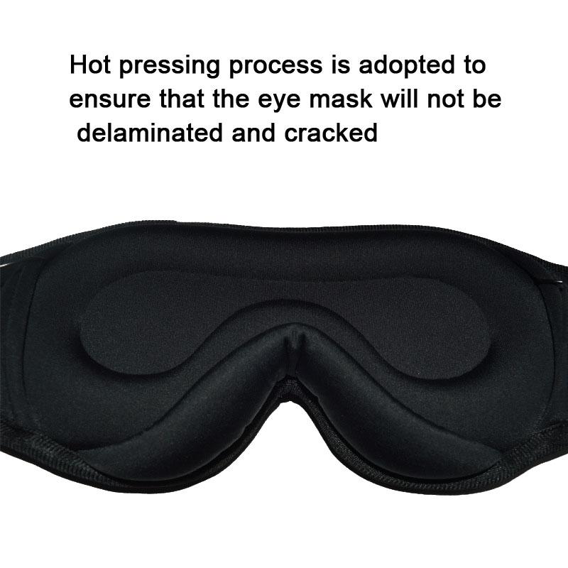 3D Wireless Bluetooth Sleep Mask With Music Headphones Comfortable Sleep Aid 2