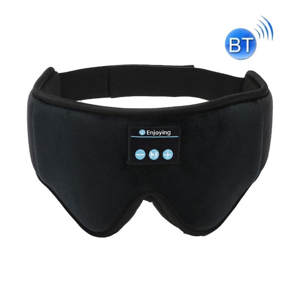3D Wireless Bluetooth Sleep Mask with Music Headphones Comfortable Sleep Aid