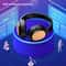 Bamboo Wood Bluetooth Headphones With TF Card FM AUX Support 8