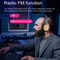 Bamboo Wood Bluetooth Headphones With TF Card FM AUX Support 11