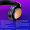 Bamboo Wood Bluetooth Headphones With TF Card FM AUX Support 6