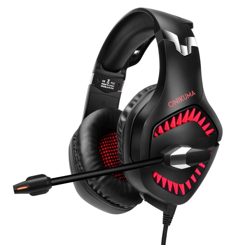 PRO Stereo Surround Gaming Headset With LED Lights Microphone 9