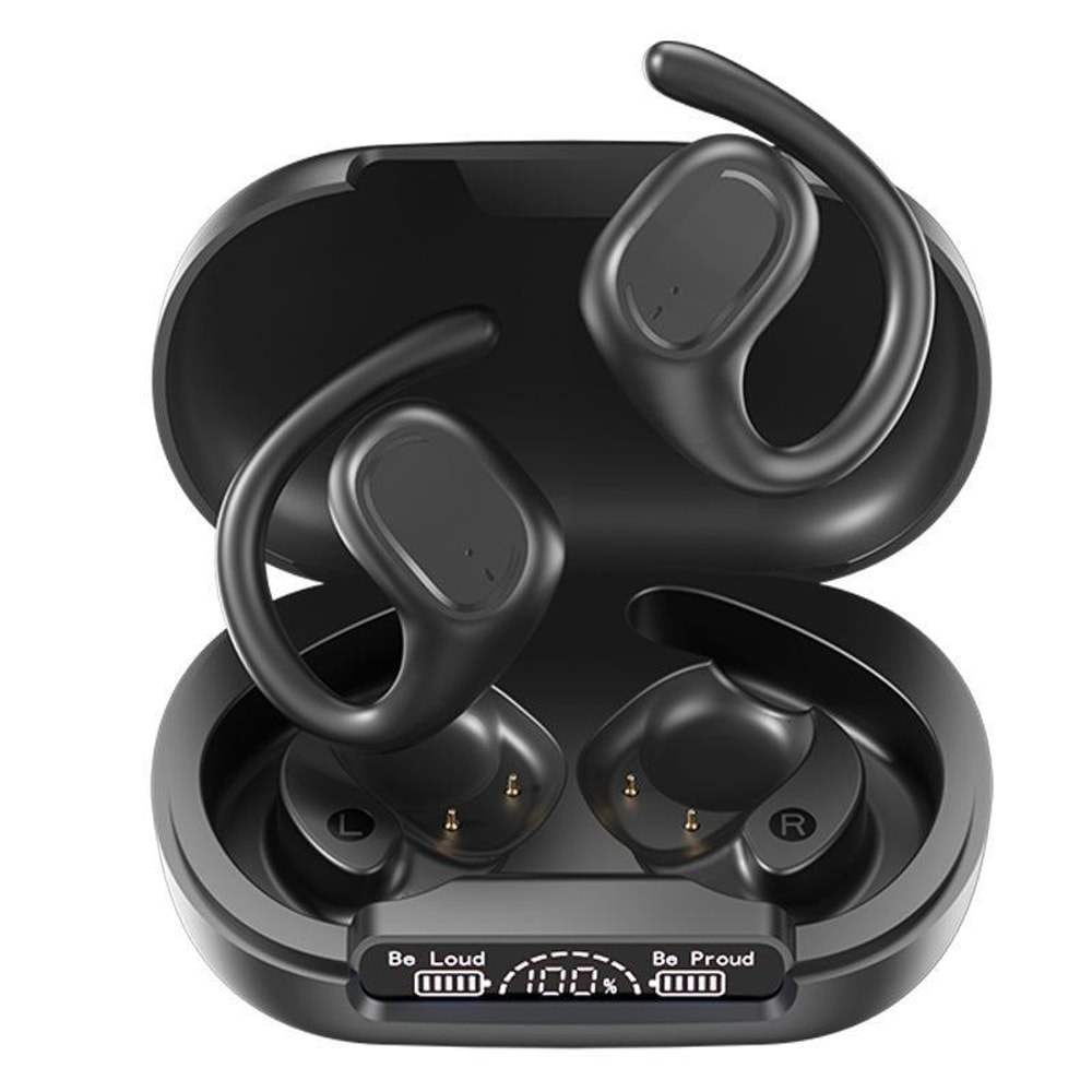Open-Ear Wireless Bluetooth Headphones Waterproof Ear Hook Design