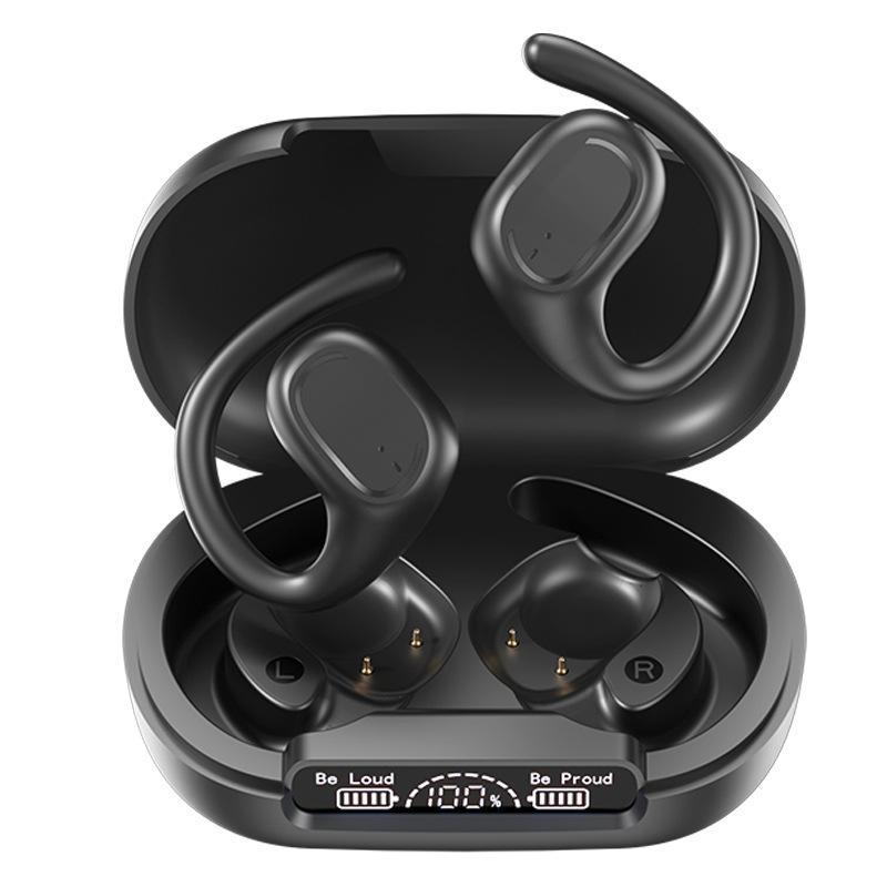 Open-Ear Wireless Bluetooth Headphones Waterproof Ear Hook Design
