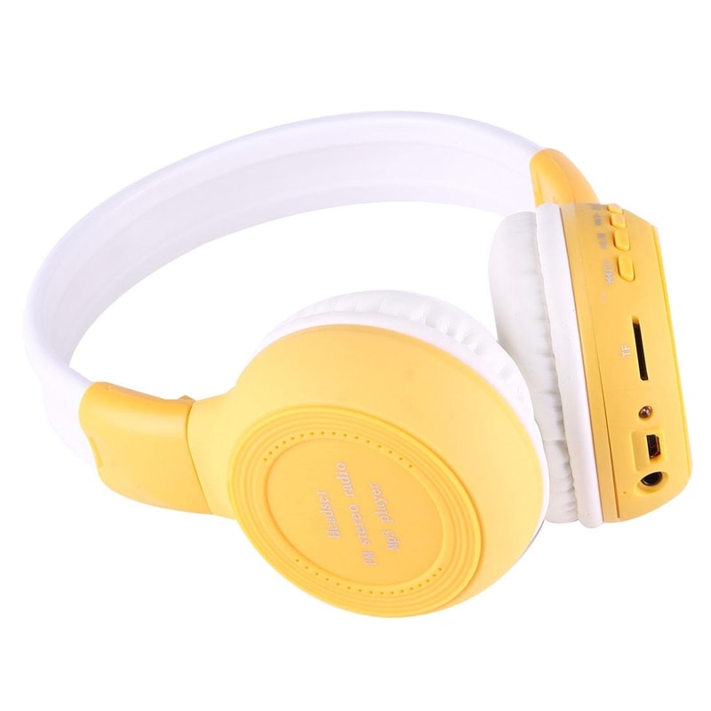 Wireless HiFi Headphones With LCD Screen TF Card Slot 3