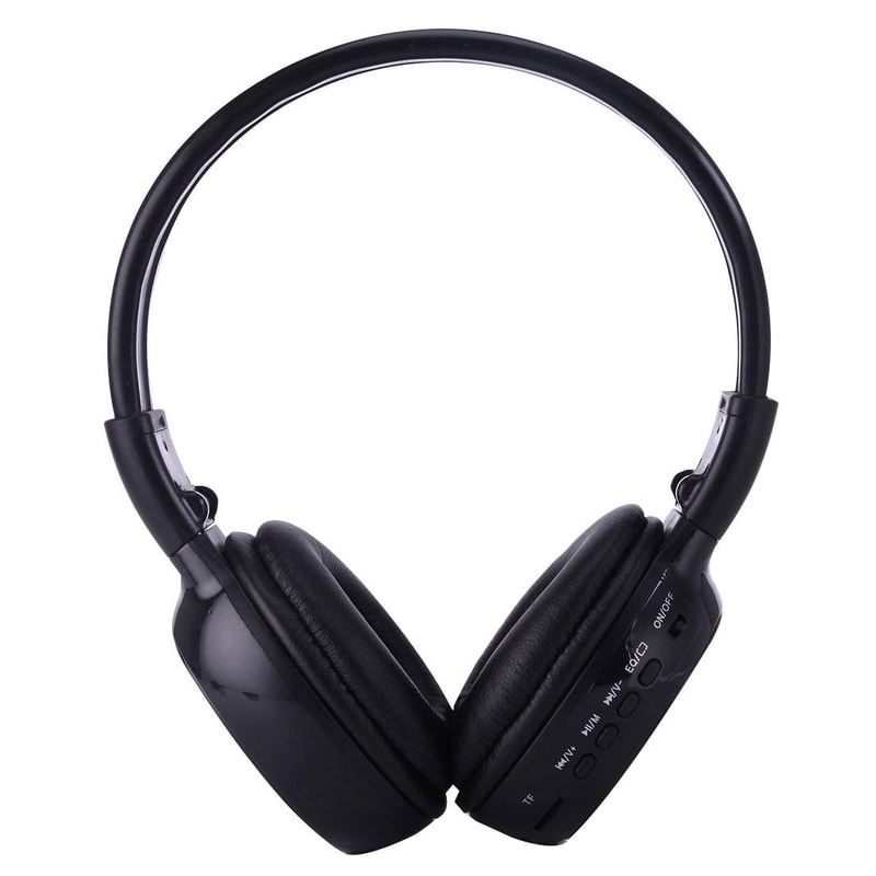 Wireless HiFi Headphones With LCD Screen TF Card Slot 7