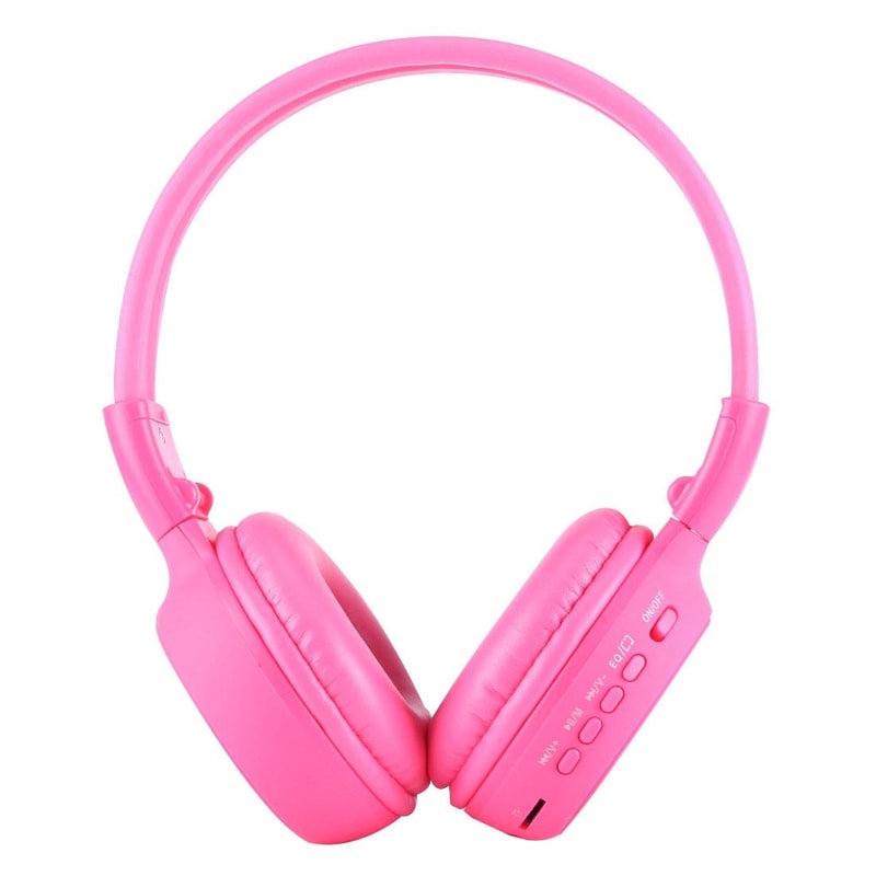 Wireless HiFi Headphones With LCD Screen TF Card Slot 10