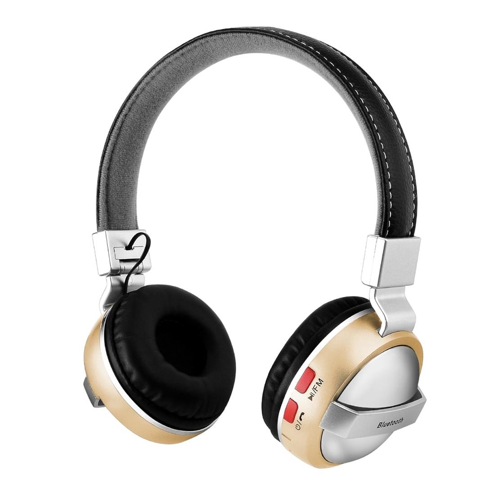 Wireless Stereo Sound Bluetooth Headphones with Audio Support