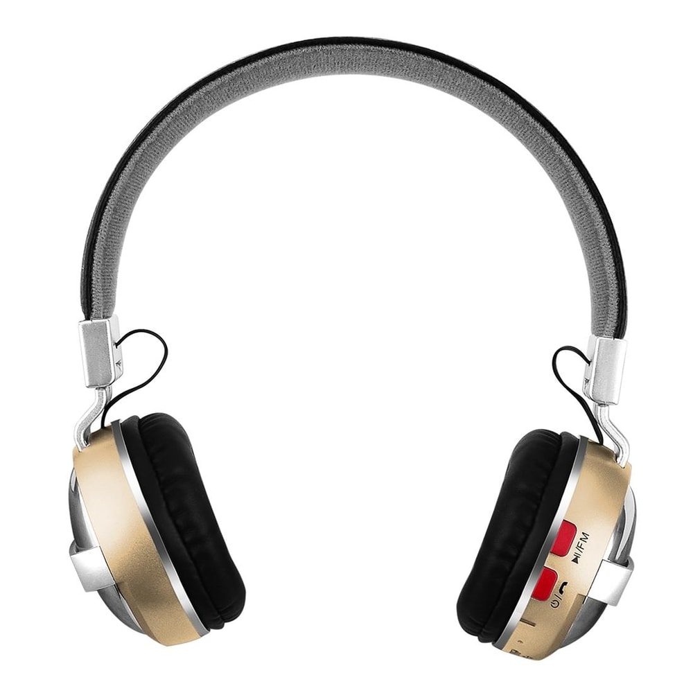 Wireless Stereo Sound Bluetooth Headphones with Audio Support