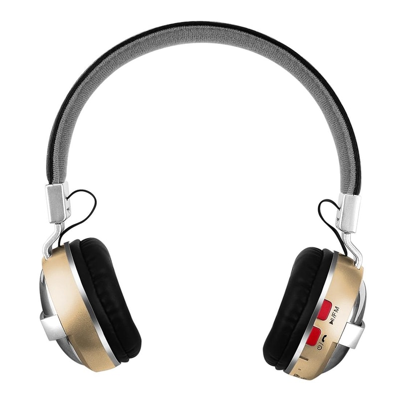 Wireless Stereo Sound Bluetooth Headphones with Audio Support