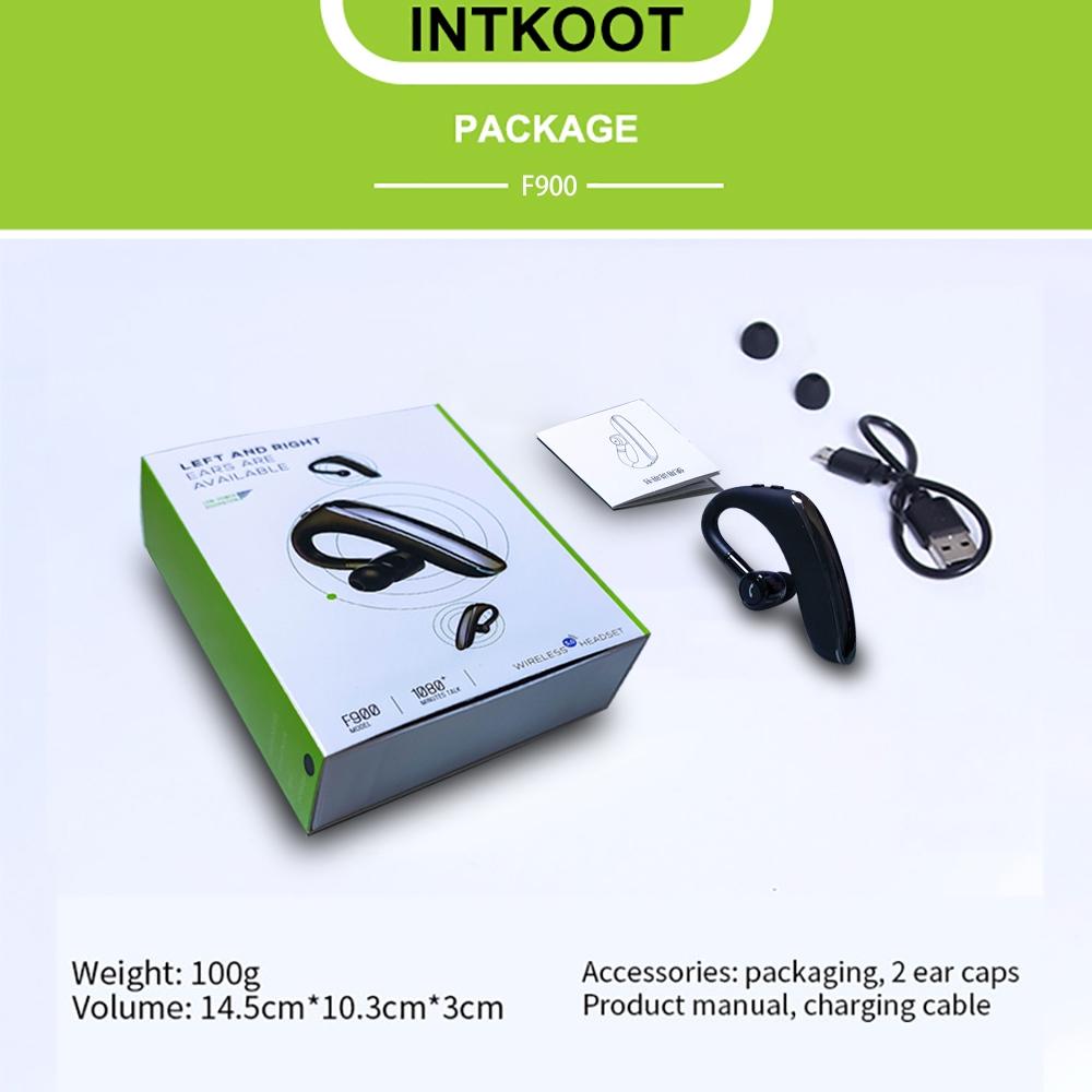 Mini Earhook Wireless Bluetooth 50 Headset For Car Handsfree Calls 8