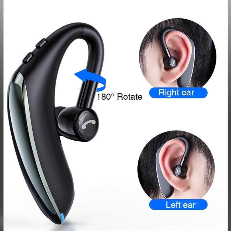 Mini Earhook Wireless Bluetooth 50 Headset For Car Handsfree Calls 14