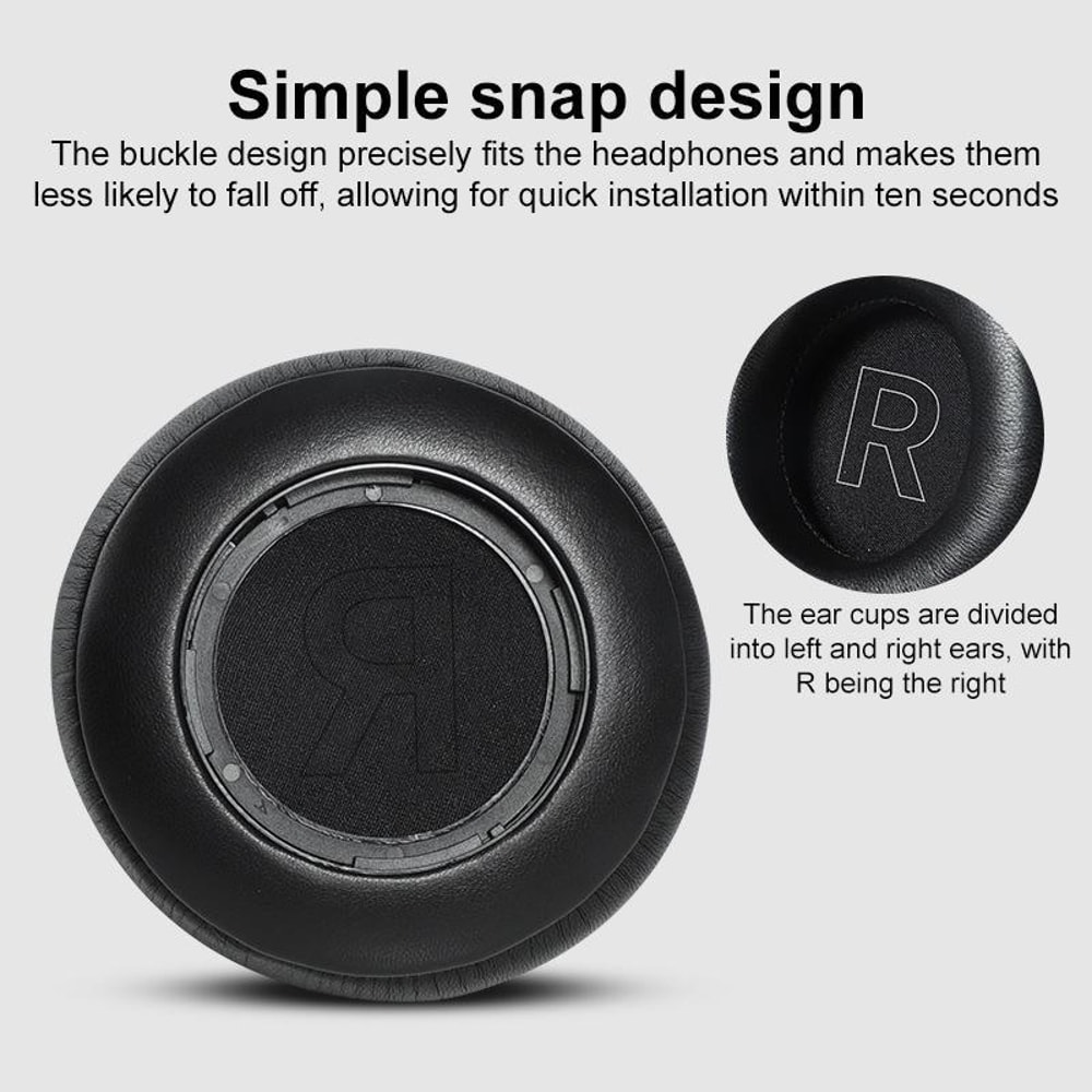 Premium Protein Leather Earpads For BeoPlay H9 Comfort Replacement 1