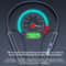 Wireless Bluetooth Neck Mounted Noise Cancelling Earphones With Digital Display 5